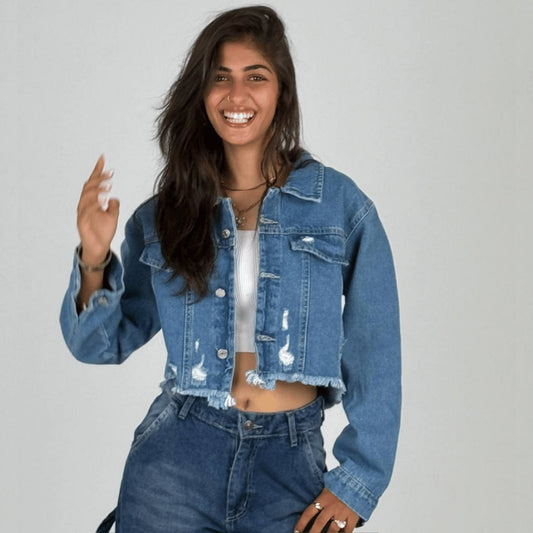 Cropped Jeans Jacket